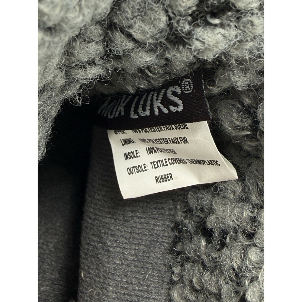 Muk Luks Faux Suede Lace Up Hiker Boots Memory Foam Burgundy Women Size 10 - Picture 7 of 8